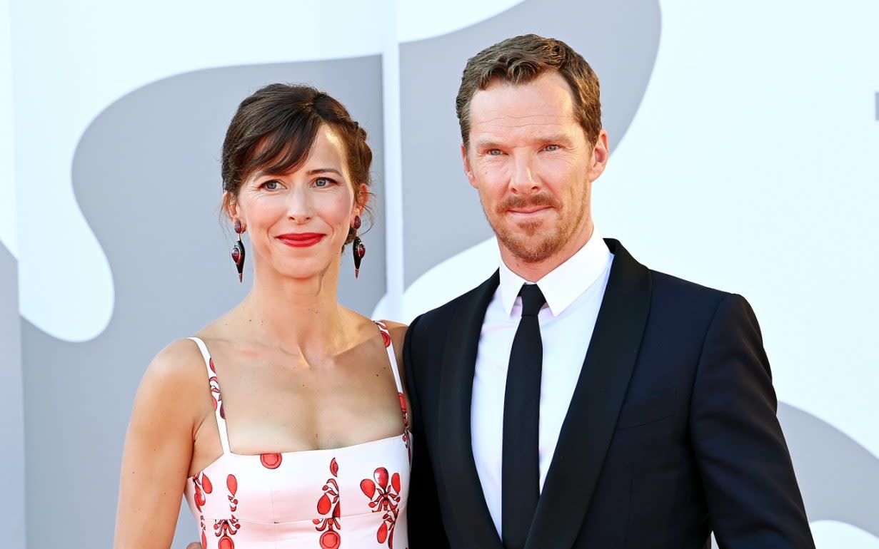 Benedict Cumberbatch and wife Sophie Hunter - Daniele Venturelli/WireImage