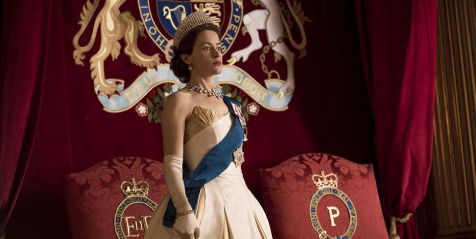 <p>Even though Netflix is notoriously tight-lipped about viewing numbers, the streaming giant has described <em>The Crown</em> as "very popular." What's more, the <a href="https://rts.org.uk/article/streaming-facts-fiction" rel="nofollow noopener" target="_blank" data-ylk="slk:Royal Television Society;elm:context_link;itc:0;sec:content-canvas" class="link ">Royal Television Society</a> reported that in November and December 2016, nine percent of Netflix users watched <em>The Crown. </em>That may not seem like a lot, but to put the number in perspective, that means it beat out hits like <em>Breaking Bad</em>, <em>Orange Is the New Black,</em> and <em>Gilmore Girls</em>.</p>
