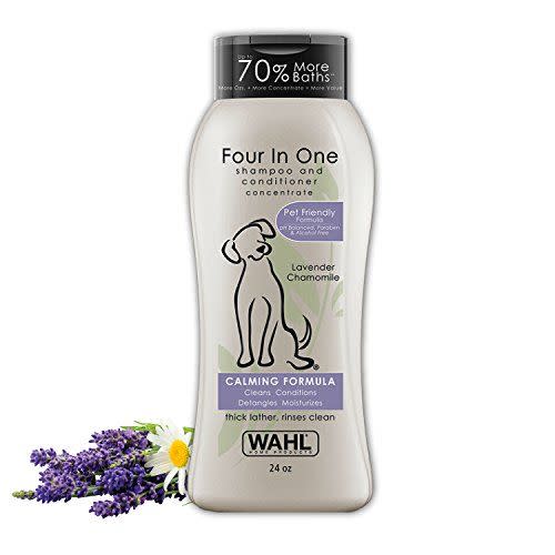 7) 4-In-1 Calming Pet Shampoo