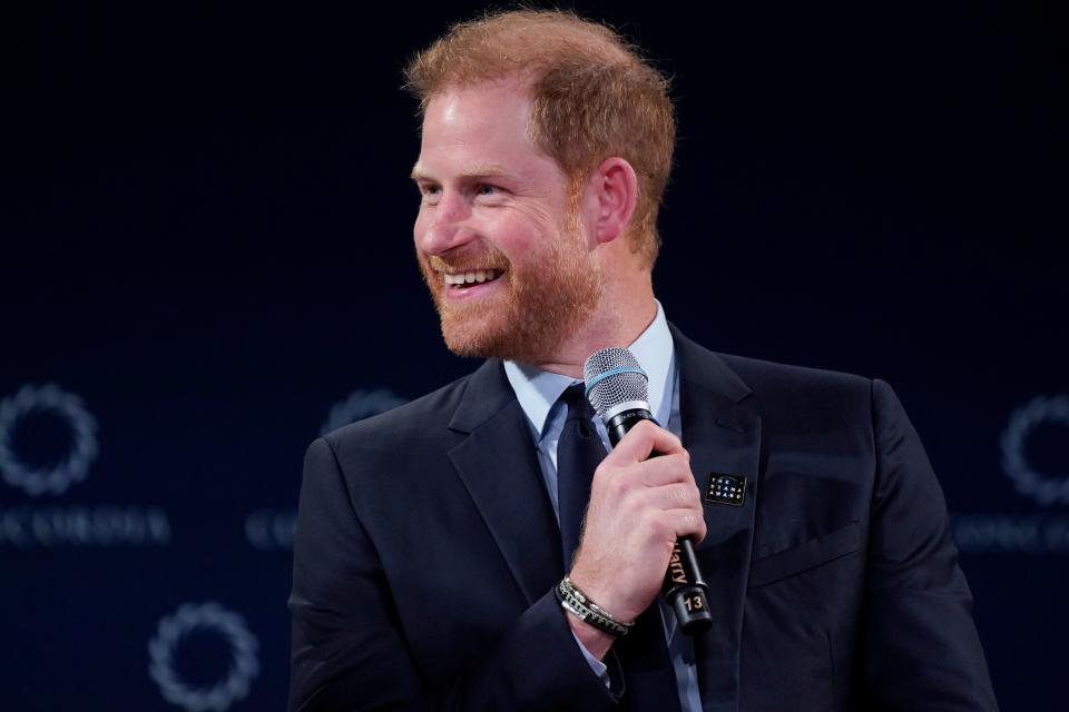 Prince Harry’s has a packed charitable schedule on his solo visit to New York. (Getty Images for Concordia Summi)