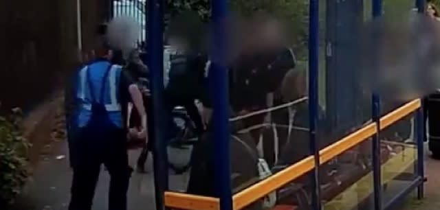 Hero lorry driver saves boy from bus stop bullying attack