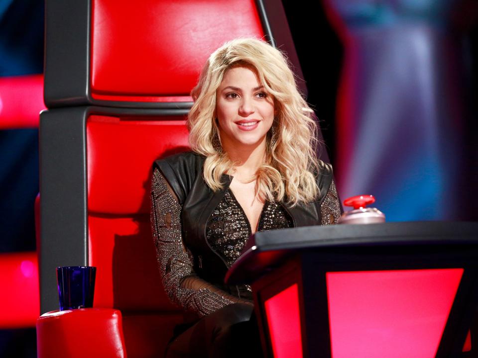 shakira on the voice