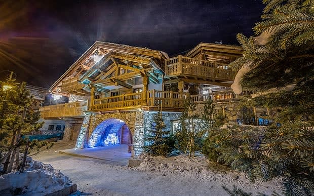 Val d'Isère has a disproportionate amount of luxury chalets, such as Lhotse - ©andyparant.com