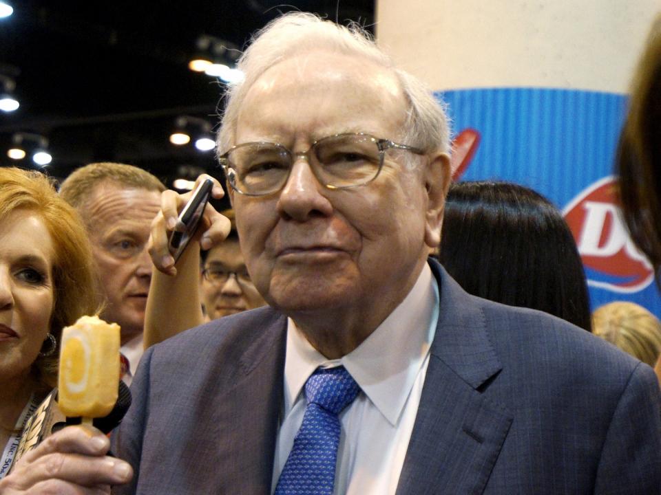 warren buffett frown popsicle