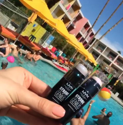 OMG: NYX Cosmetics teased two Strobe of Genius holographic sticks during Coachella