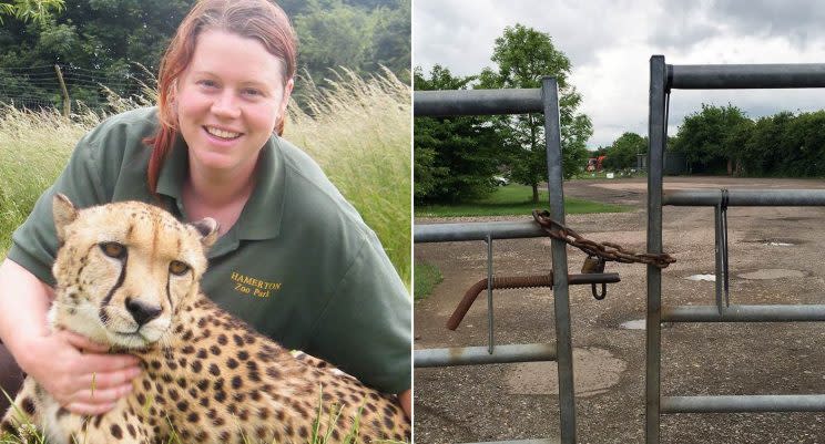 Rosa King, 33, worked at the zoo for 14 years