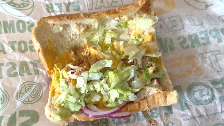 Subway's Honey Mustard BBQ Chicken