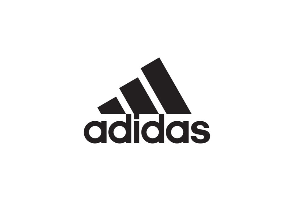 The adidas logo.