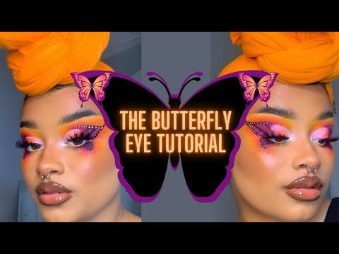 8) Butterfly Makeup