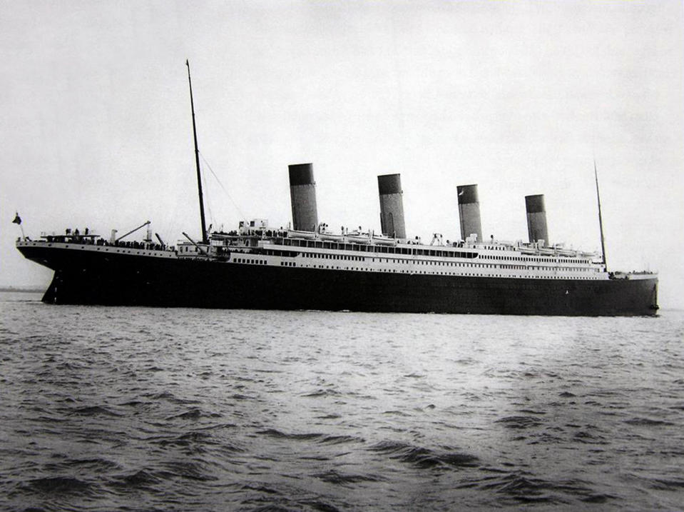 RMS "Titanic" circa April 10, 1912