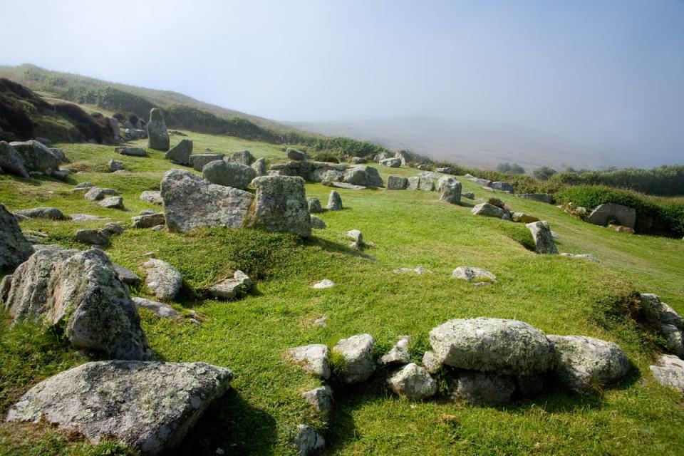 The remains of an Iron Age village on St Martin’s (Getty Images/iStockphoto)