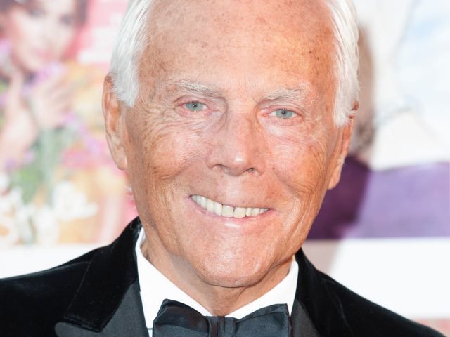 Giorgio Armani is worth almost 9 billion and is one of the