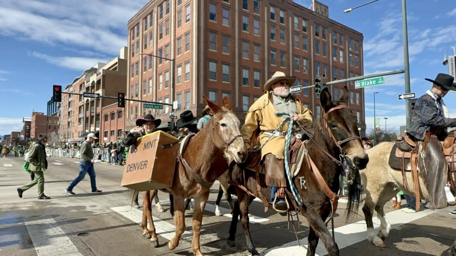 Coloradans grabbed their green and gathered in the Five Points neighborhood of Denver for the 62nd annual St. Patrick's Day parade on March 16, 2024.