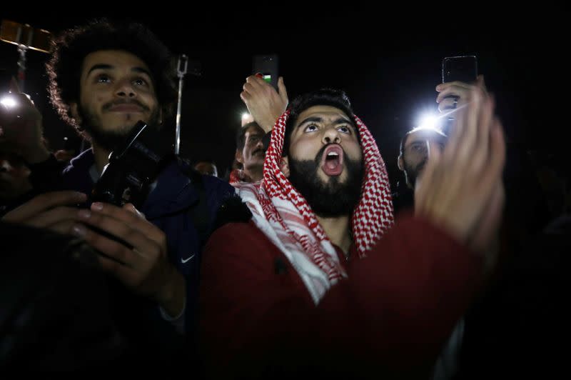 Protest near U.S. Embassy in Amman