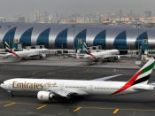 <p>Platz 7: Das Skytrax-Ranking ergibt sich übrigens aus Eindrücken von rund 19,87 Millionen Reisenden aus 105 Ländern. Bei den Befragten kam auch die Economy Class von Emirates mehr als gut an. (Bild-Copyright: Adam Schreck/AP Photo/File) </p>