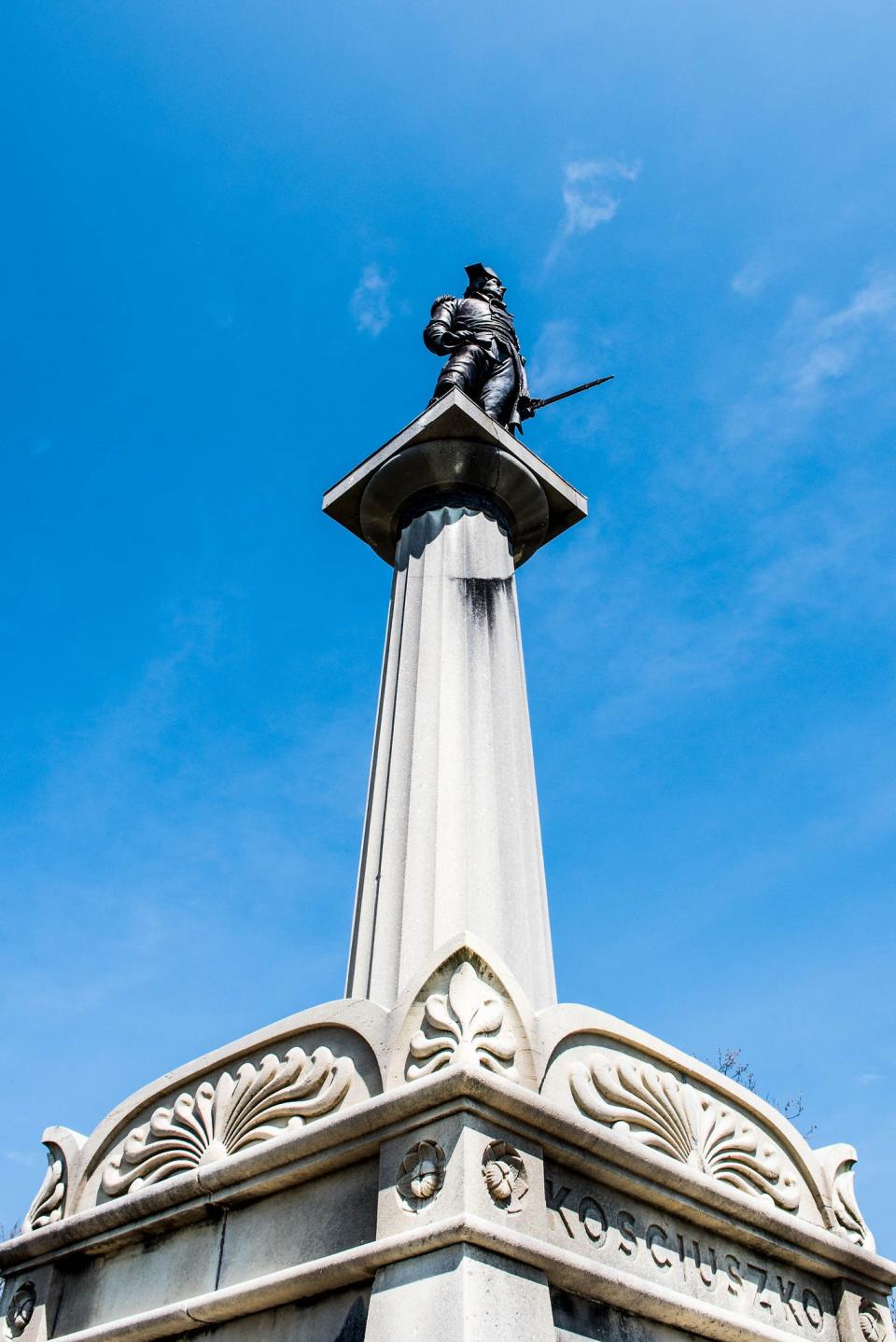 The monument to Thaddeus Kosciuszko on the campus of the United States Military Academy at West Point was dismantled for restoration after cracks were discovered in its base. This led to another discovery, a time capsule placed by cadets circa 1829. Plans call for the monument to be restored by August 2024.