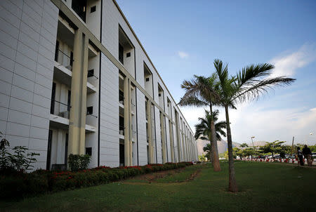 FILE PHOTO: A view shows part of the parliament house in Abuja, Nigeria July 19, 2017. Picture taken July 19, 2017. REUTERS/Afolabi Sotunde