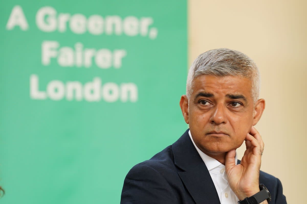 Mayor of London Sadiq Khan (PA Wire)