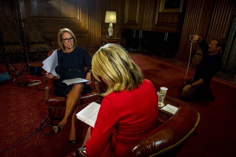 The Katie Couric interview with Justice Ruth Bader Ginsburg — behind the scenes