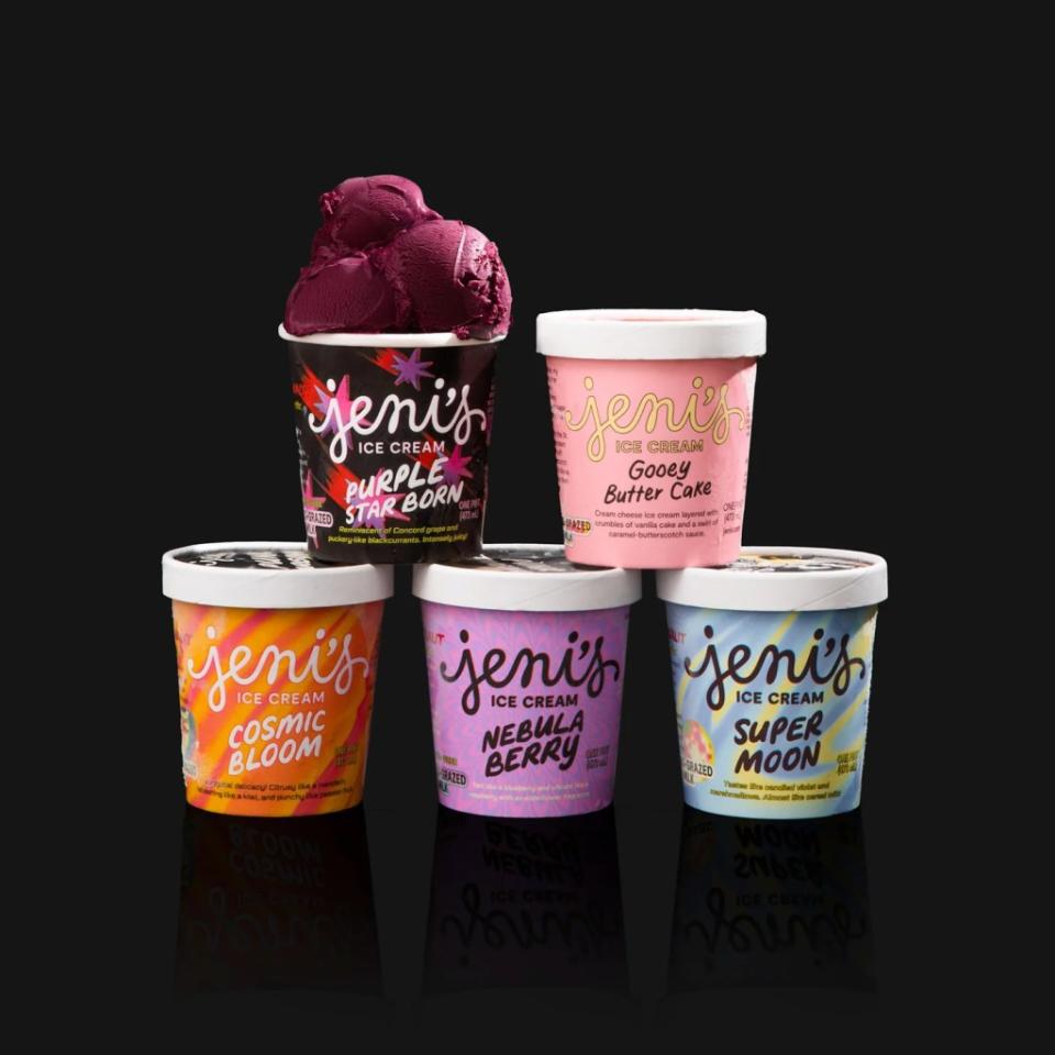 Jeni’s Punk Stargonaut collection was launched exclusively for the eclipse. Jeni's Ice Cream