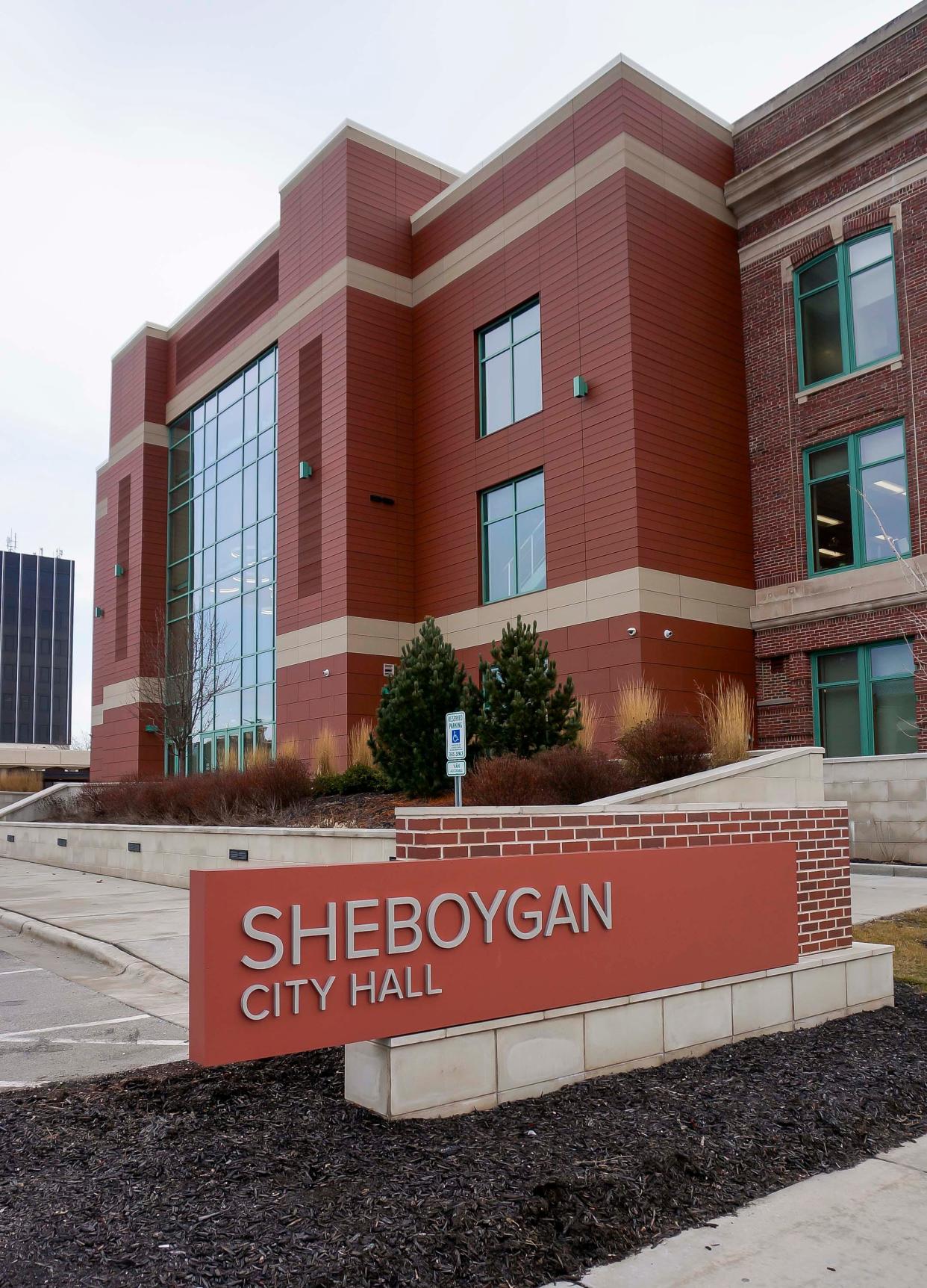 Sheboygan City Hall as seen, Thursday, February 8, 2024, in Sheboygan, Wis.