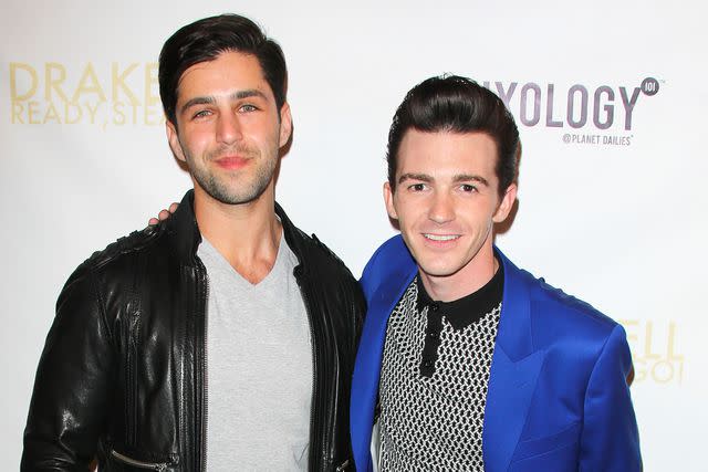 <p>Paul Archuleta/FilmMagic</p> Josh Peck and Drake Bell