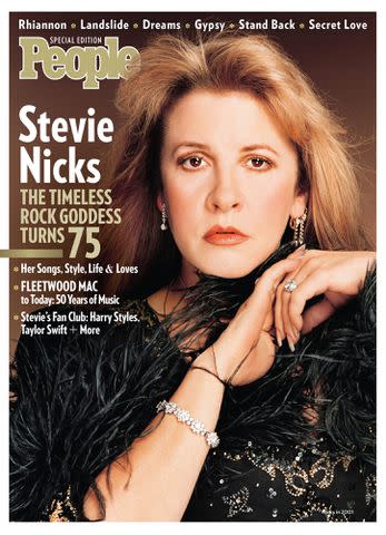 Stevie Nicks on the cover of PEOPLE's special edition magazine