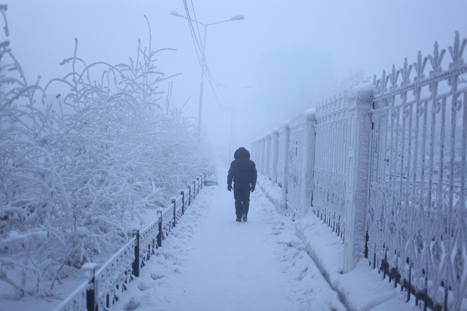 Yakutsk in Russia has one of the coldest airports in the world - Credit: Copyright Amos Chapple/Amos Chapple