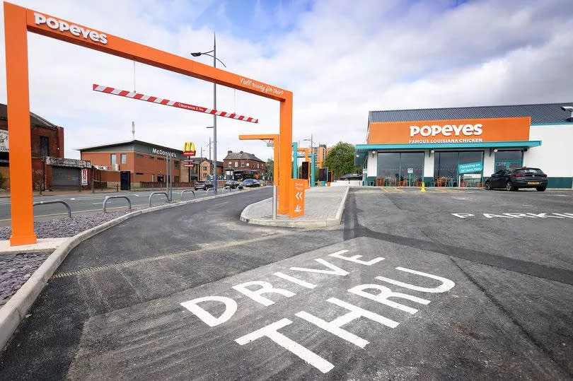 The new Popeyes drive-thru on Bury New Road opens on Friday (April 27)