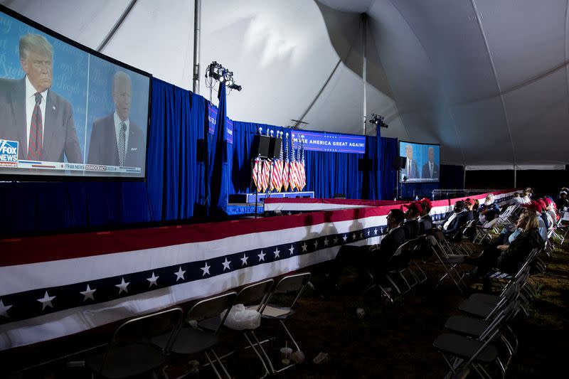 Watch party for the first presidential debate in Lititz