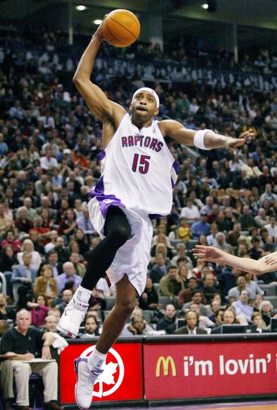 vince carter raptors dunk contest