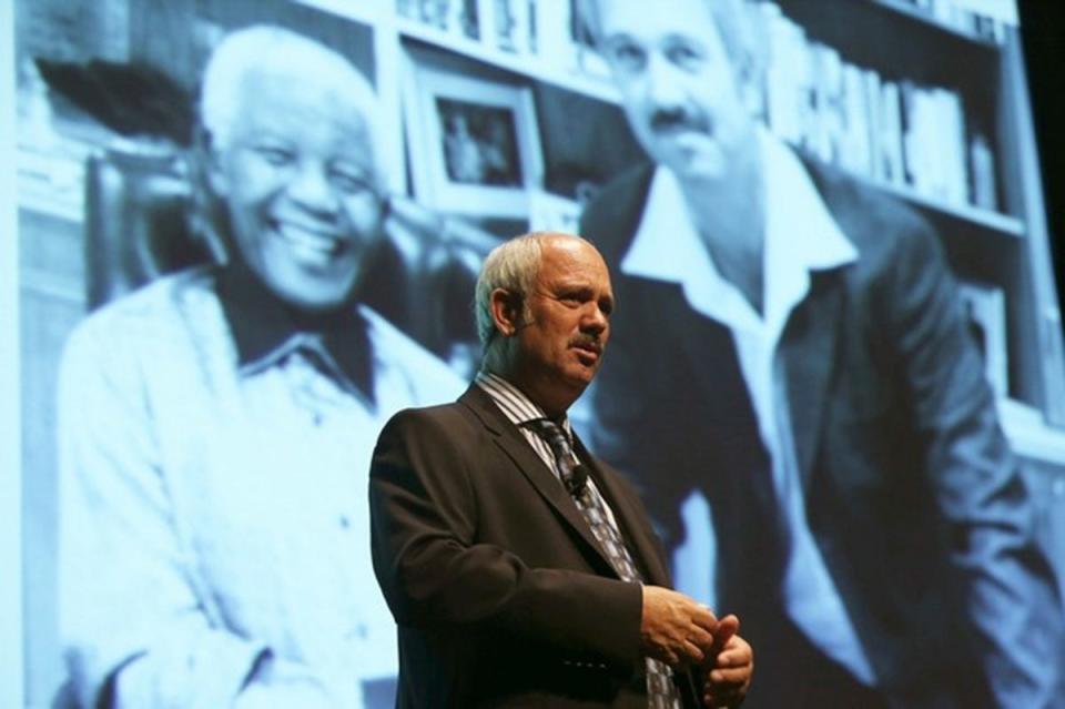 Once a Robben Island jailer, Christo Brand was responsible for monitoring Nelson Mandela during his time in prison. He will be in Bay Harbor on Sunday, Oct. 8 for the Distinguished Speaker Series event, "A Conversation with Christo Brand: Nelson Mandela, Hope, and Humanity through Stories, Music, and Dance."