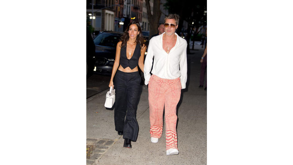 Ines de Ramos and Brad Pitt enjoyed a stylish date night in Manhattan