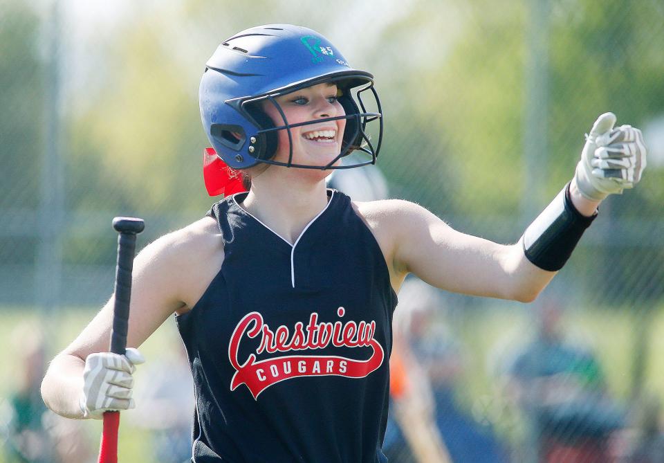 Crestview's Sophie Durbin is the No. 53 athlete in the Richland 200.