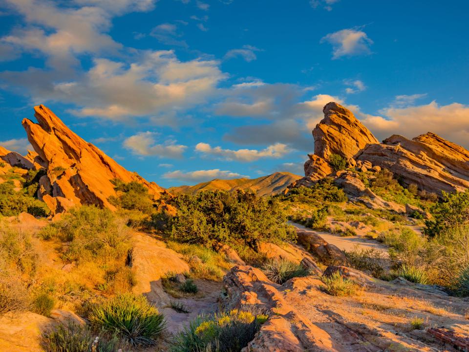 Vasquez Rocks Natural Area, Agua Dulce, CA.