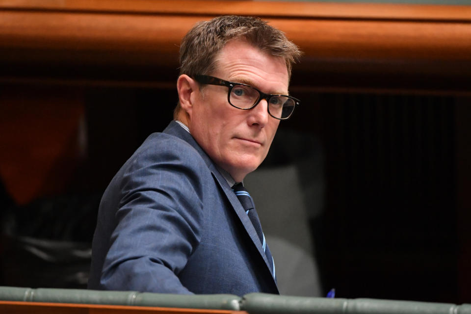 Attorney-General Christian Porter during Question Time in the House of Representatives. Source: AAP