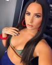 <p>Appropriately enough for someone with a new song called, “Sorry Not Sorry,” Lovato captioned this one, “<a rel="nofollow noopener" href="https://www.instagram.com/p/BWv6oUklsna/" target="_blank" data-ylk="slk:B**** I don’t need introduction…;elm:context_link;itc:0;sec:content-canvas" class="link ">B**** I don’t need introduction…</a>” (Photo: Demi Lovato via Instagram) </p>