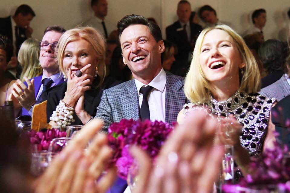 7) Deborra-lee Furness, Hugh Jackman & Naomi Watts