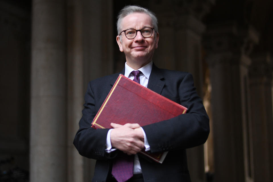 UK cabinet minister Michael Gove, co-chair of the EU-UK Joint Committee, thanked his European counterpart Maros Sefcovic and his team for 'constructive approach.' Photo: Leon Neal/Getty