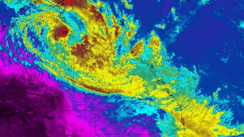 Tropical Cyclone Linoln is affecting the north of the country between Queensland and the Northern Territory. Picture : Supplied / Weatherzone