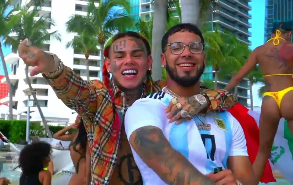 Tekashi 6ix9ine y Anuel AA / Cortesía