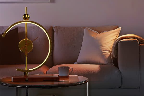 This Clock Lamp Can Also Charge Your Smartphone