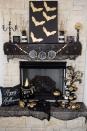 <p>Go ahead and invest in some gold spray paint! This Halloween mantel goes glam for the holidays, without sacrificing the overall sophisticated aesthetic of your living room.</p><p><strong>See more at <a href="https://ablissfulnest.com/halloween-mantel-ideas/" rel="nofollow noopener" target="_blank" data-ylk="slk:A Blissful Nest;elm:context_link;itc:0;sec:content-canvas" class="link ">A Blissful Nest</a>.</strong></p>