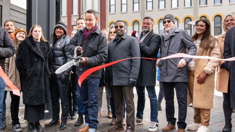 Shinola celebrated the grand opening of its new Grand Rapids retail location with a ribbon-cutting ceremony. (Courtesy Bryan Esler Photo & Shinola)