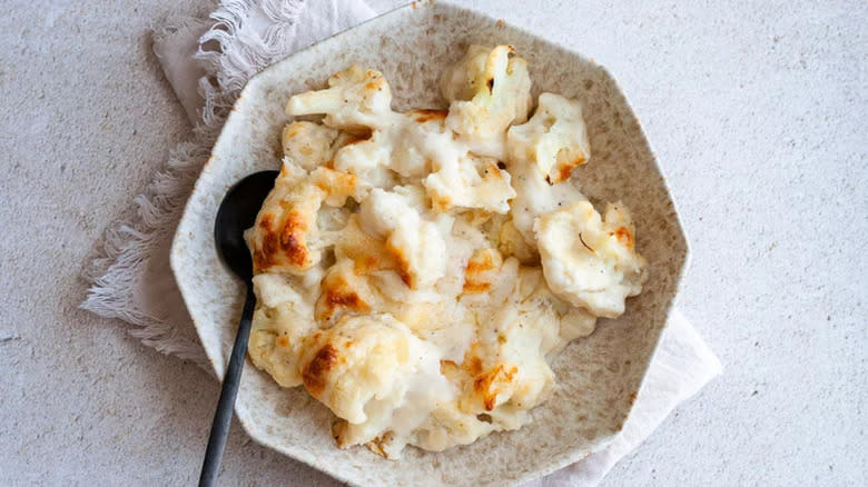 Cauliflower Au Gratin