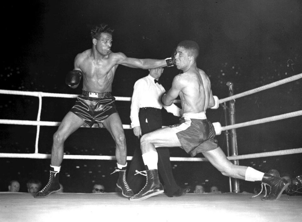 Leamington’s Randolph Turpin beat Sugar Ray Robinson in a shocking upset (PA Archive) (PA Archive)