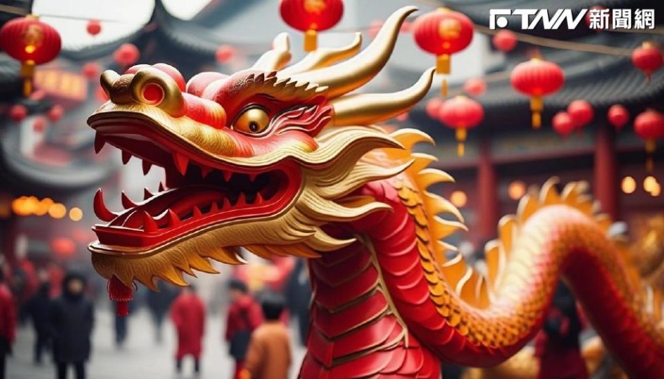 今年迎來龍年，最近許多中國官媒都不再將龍翻譯為「dragon」，而是改成「loong」（龍的音譯）。（示意圖／Pixabay）