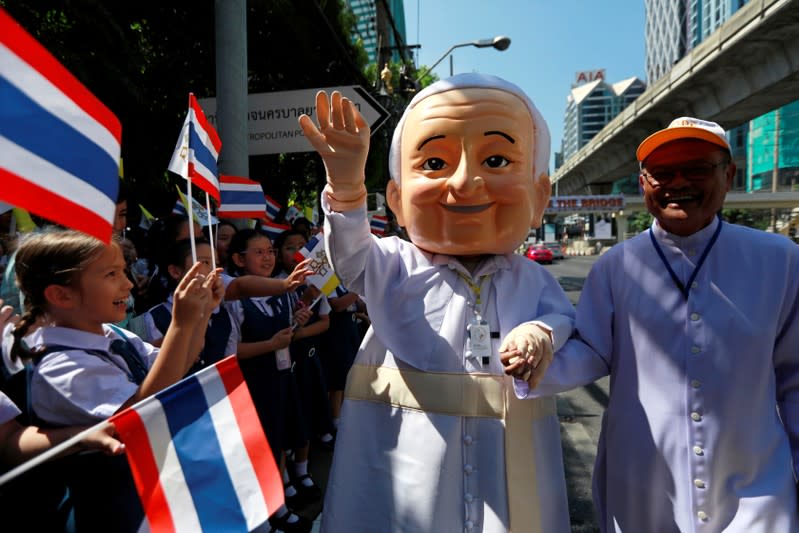 Pope Francis visits Thailand