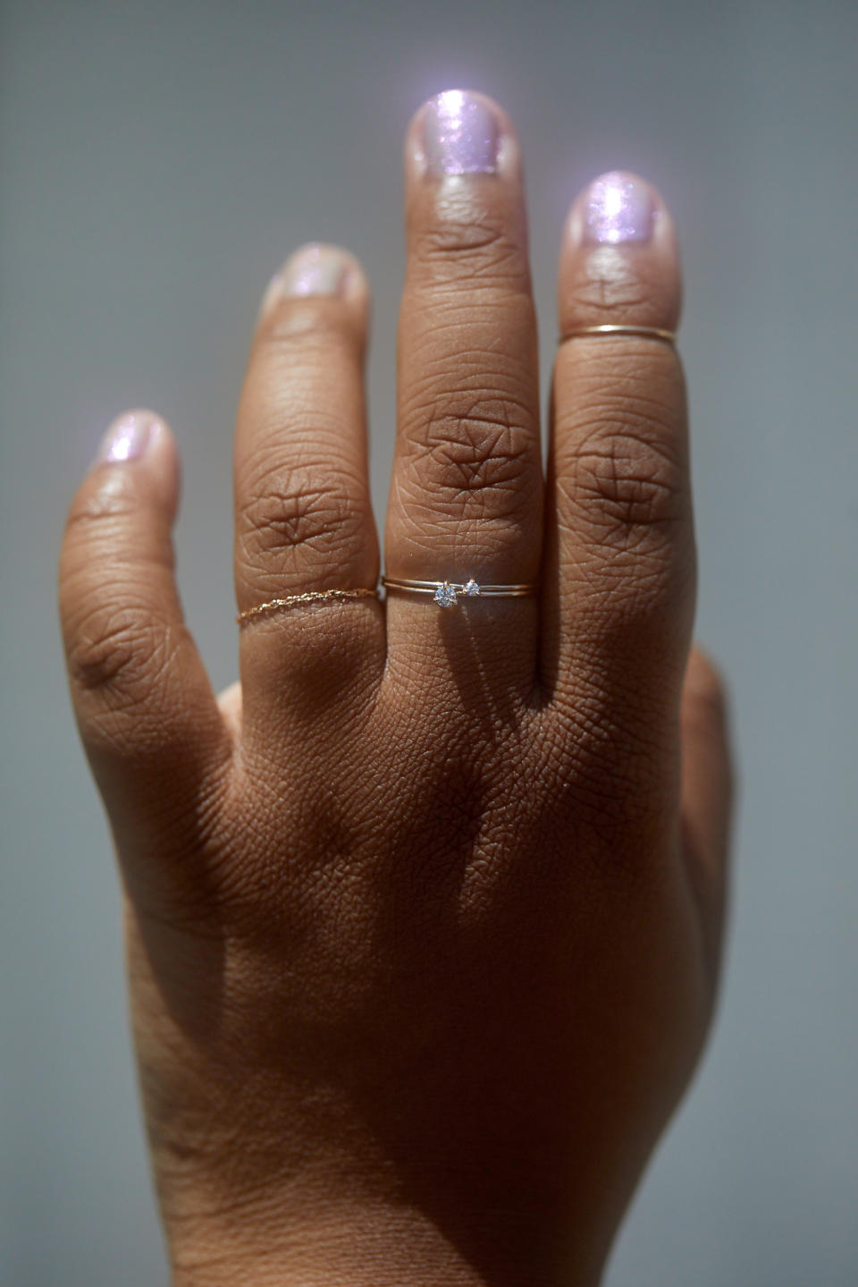 Diamond Fizz Ring by Catbird, Featuring a recycled diamond. - Credit: Photo Courtesy of Catbird