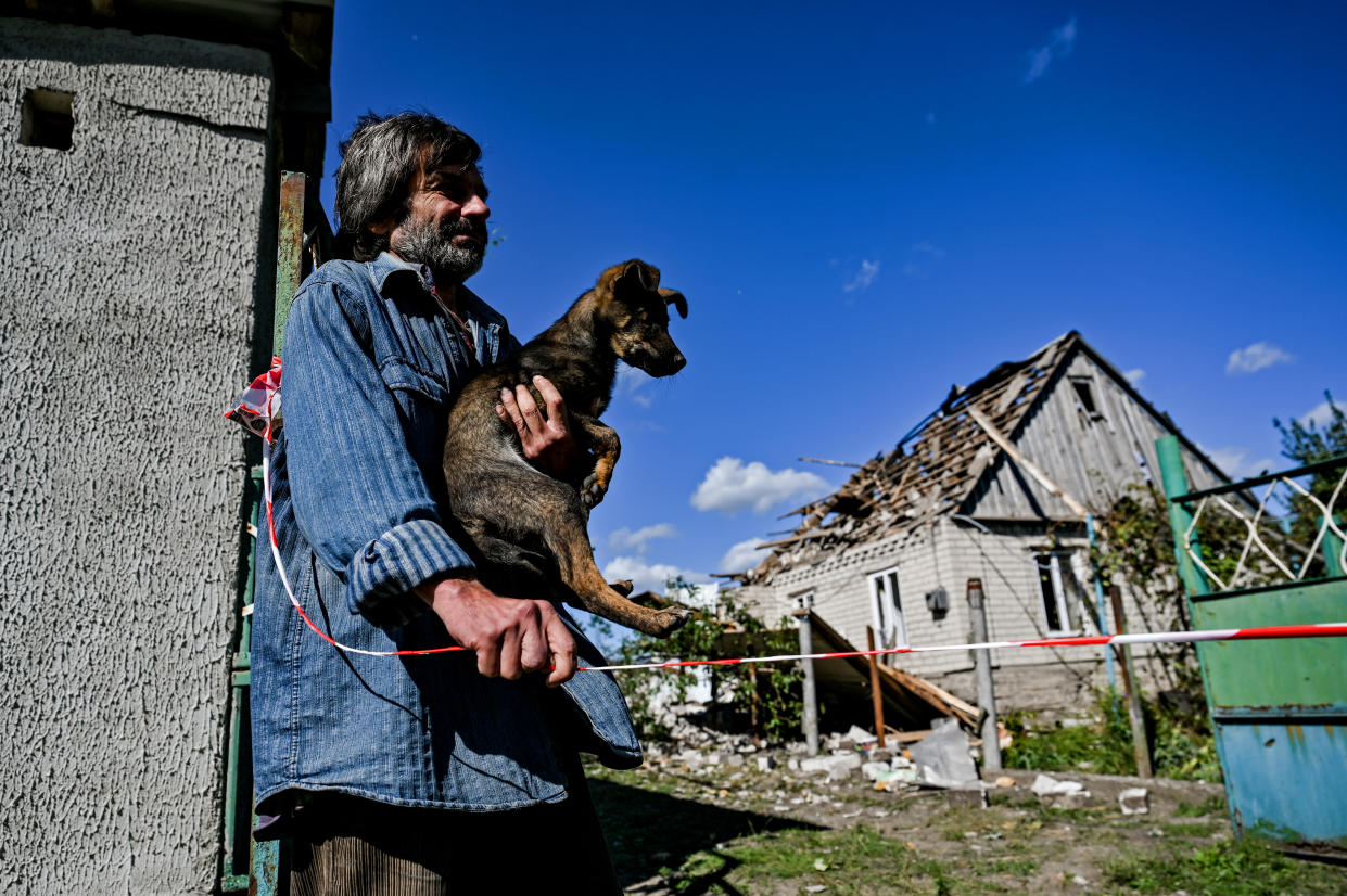 Rocket attack on Zaporizhzhia Region